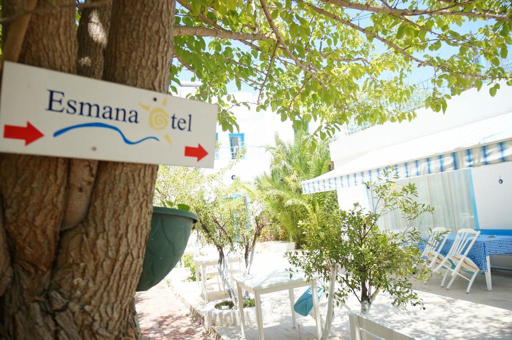 Esmana Hotel Bitez Buitenkant foto